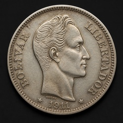 How to Identify the Venezuela 5 Bolivares 'Fuerte' Silver