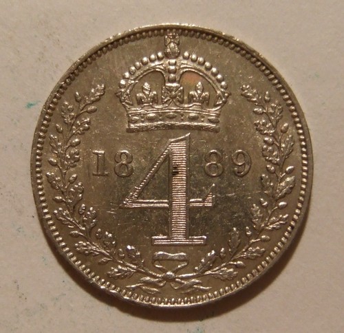 Victoria Maundy Fourpence