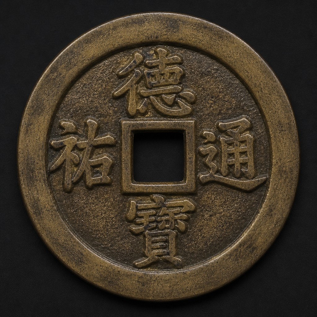 Vietnamese Tu Duc Thong Bao (cash coin)