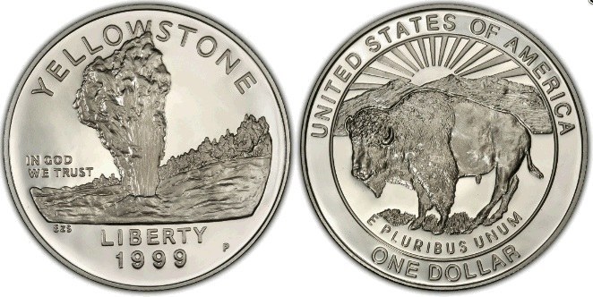 How to Identify the Yellowstone National Park Silver Dollar