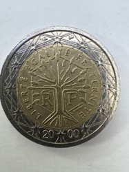 2 Euro Coin (French design)