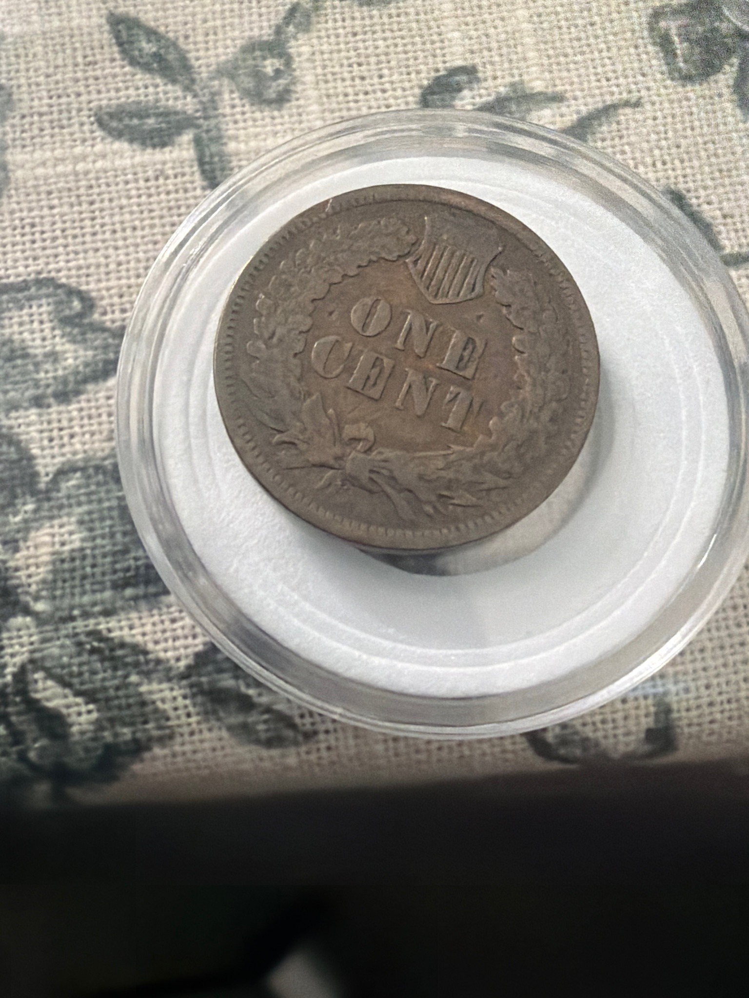 Indian Head Cent — reverse