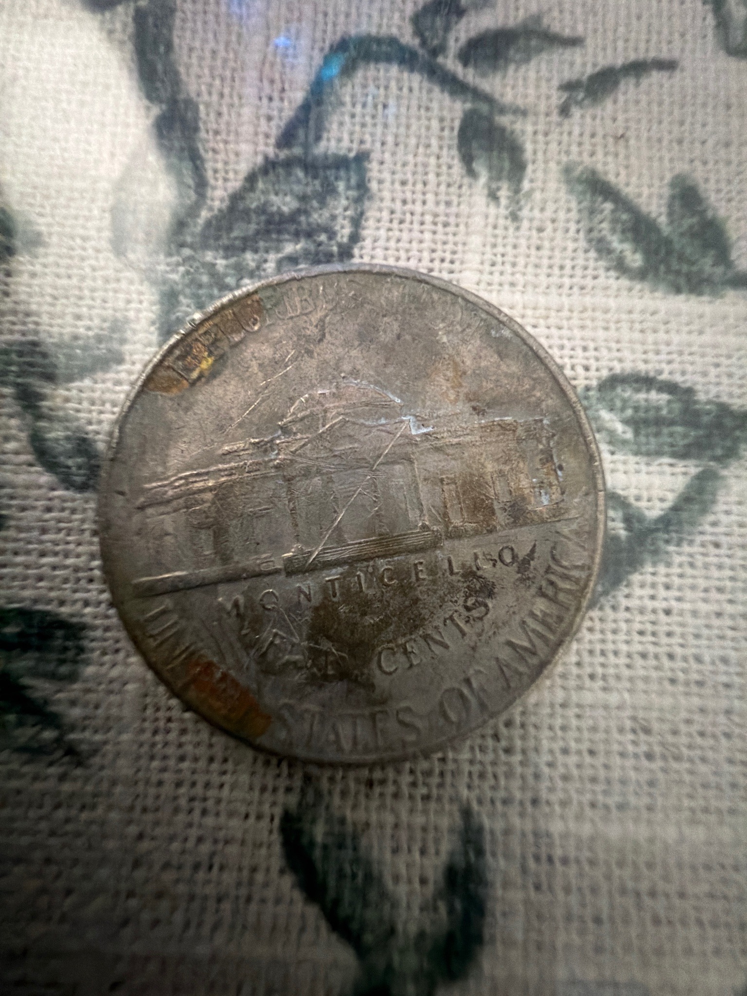 Jefferson Nickel — reverse