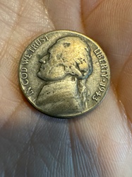 Jefferson Nickel (Wartime Silver Alloy)