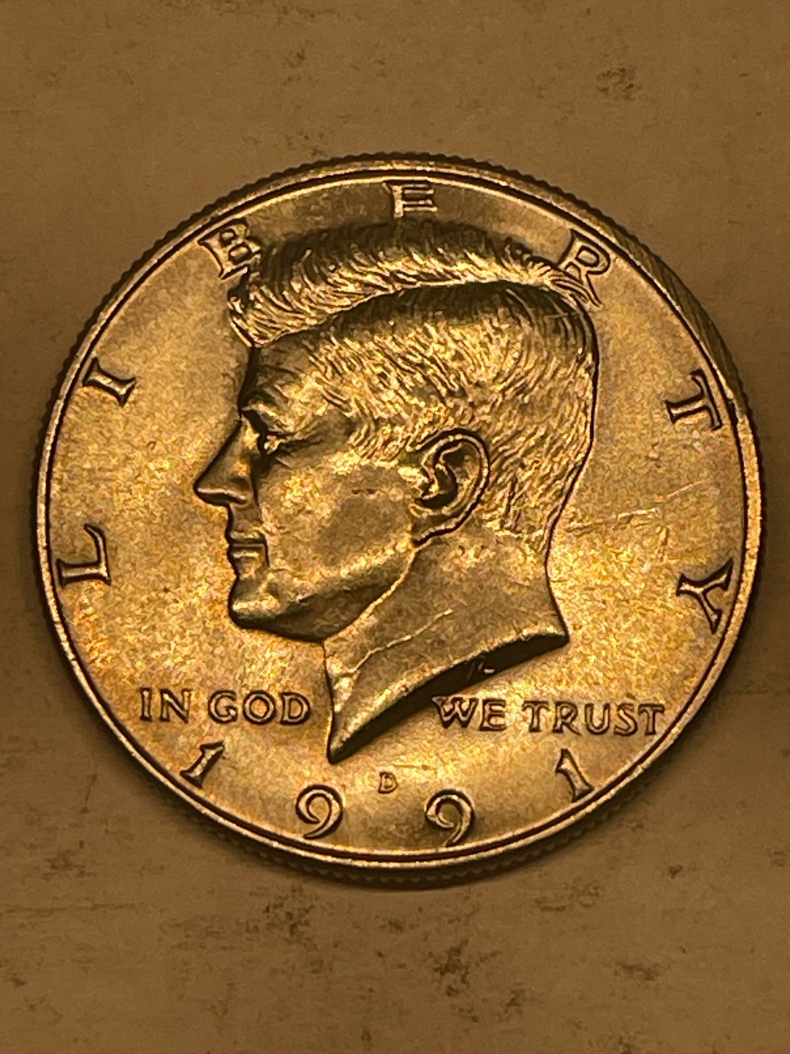 Kennedy Half Dollar — obverse