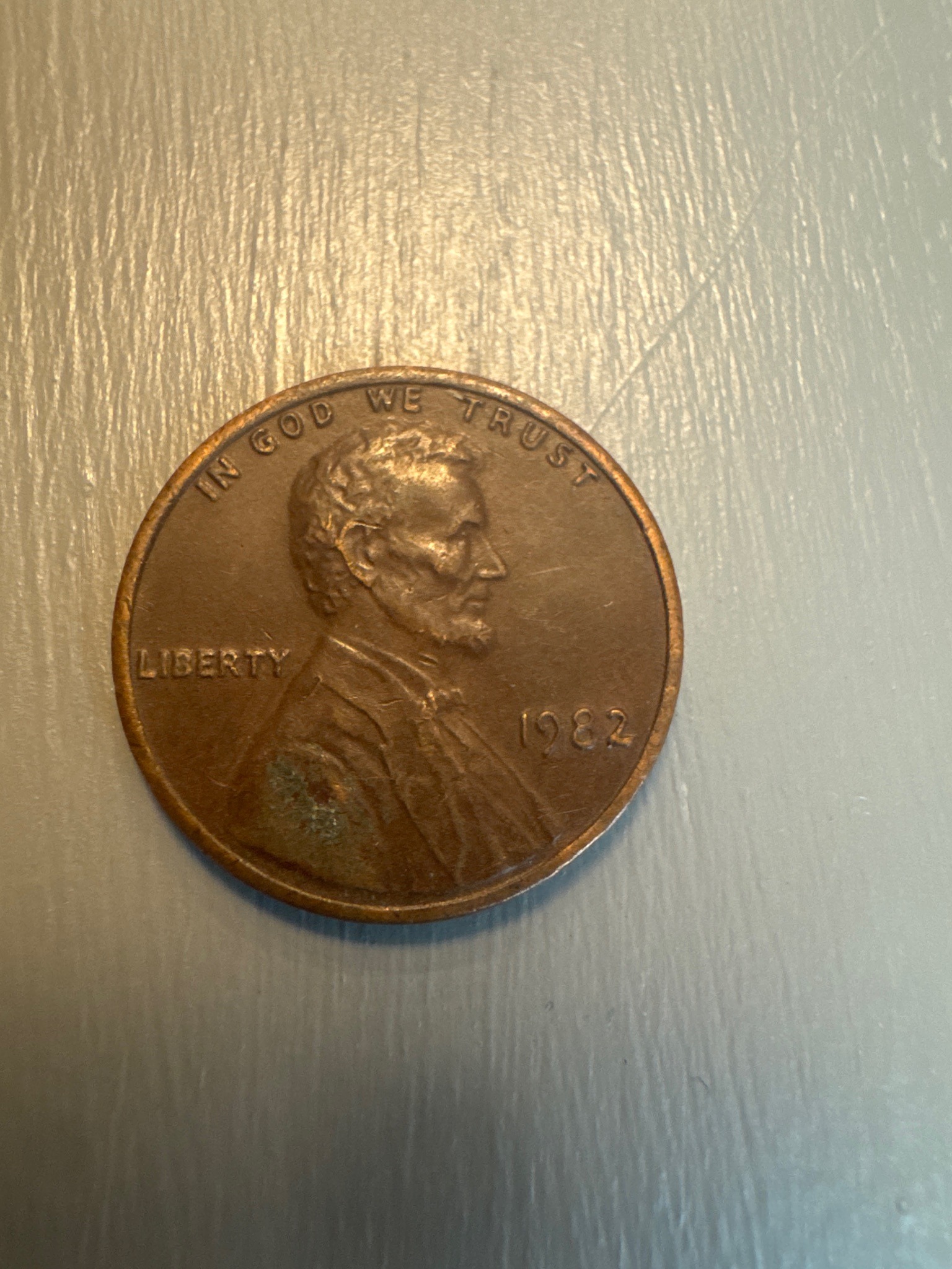 Lincoln Memorial Cent — obverse
