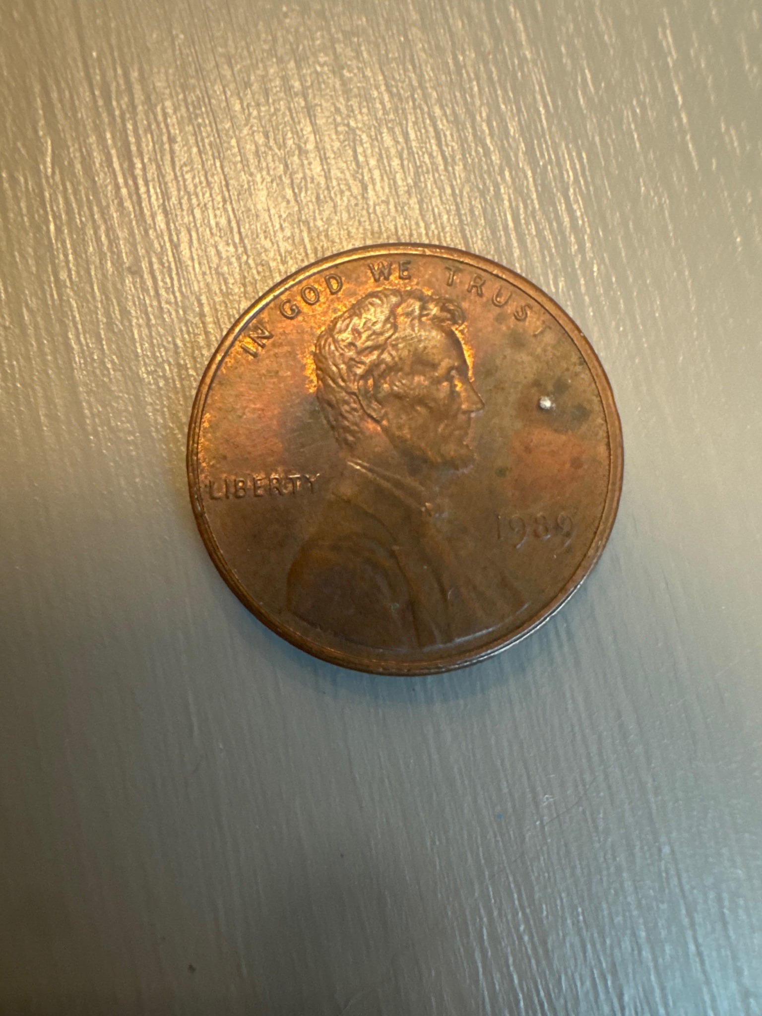 Lincoln Memorial Cent — obverse
