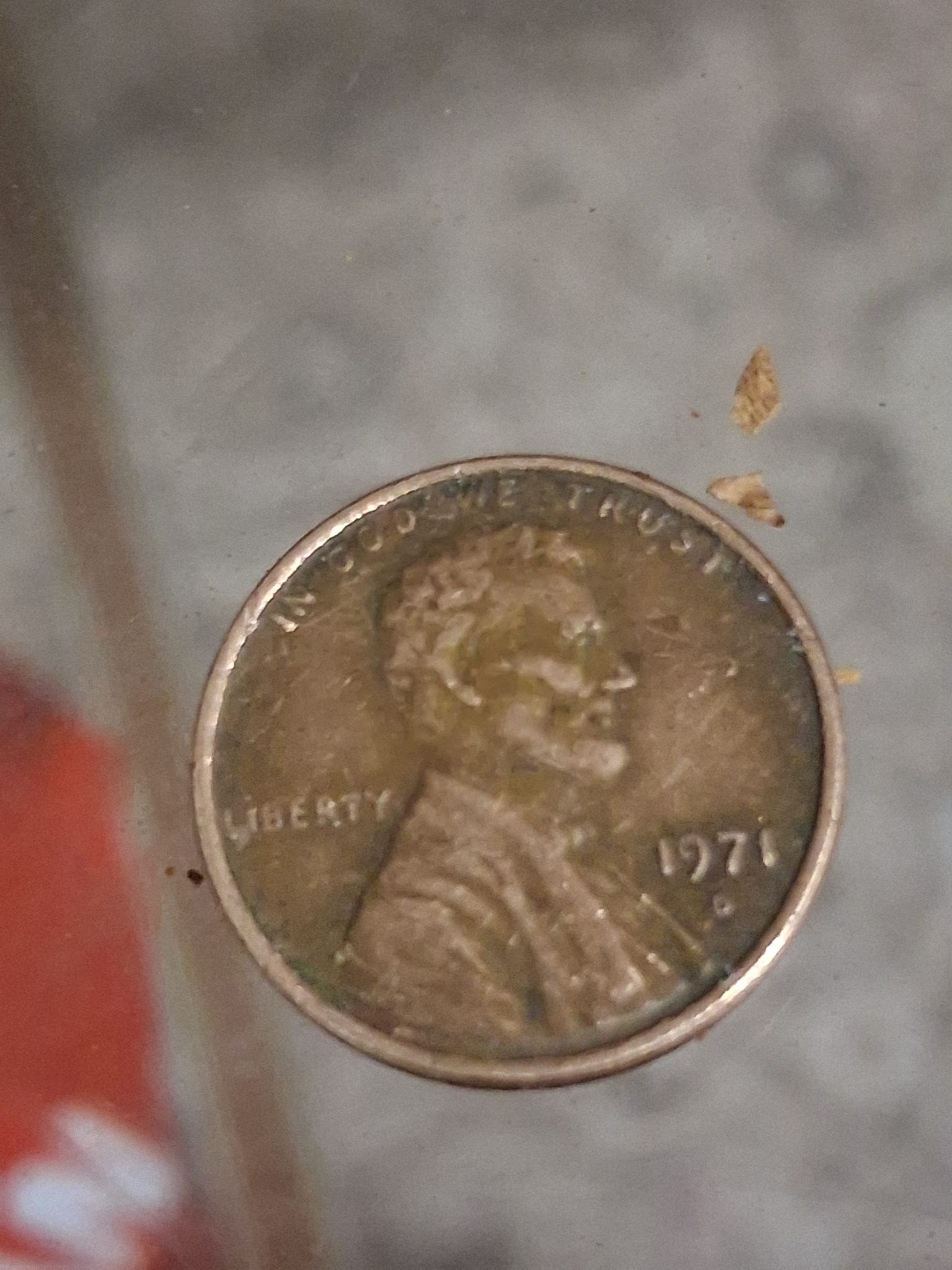 Lincoln Memorial Cent — obverse