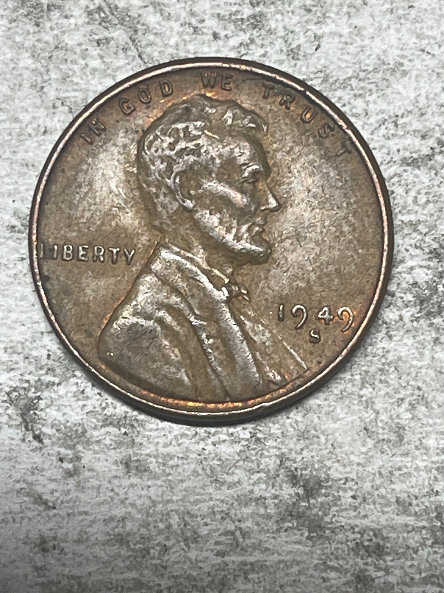 Lincoln Wheat Cent — obverse