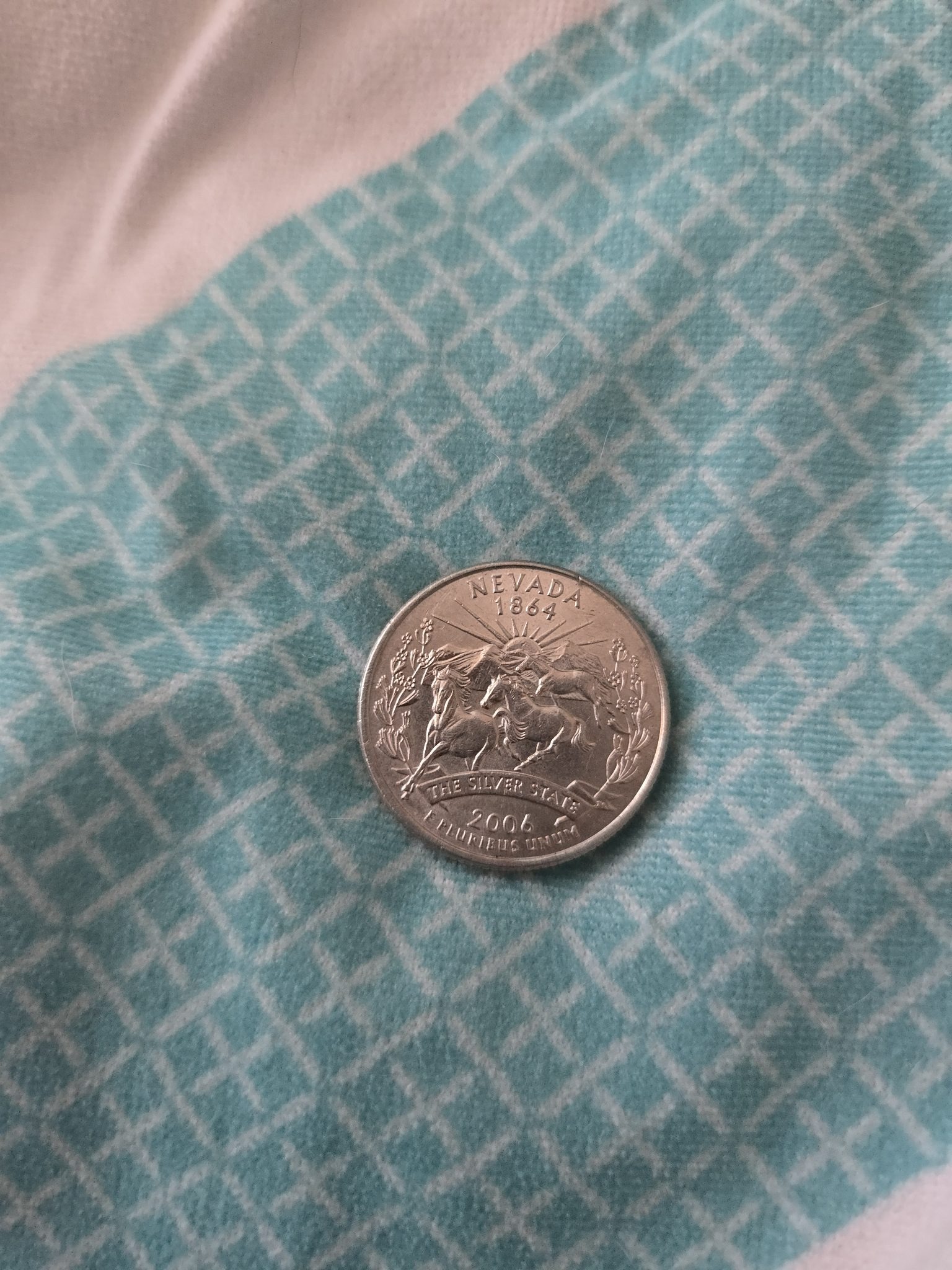 Nevada State Quarter — reverse