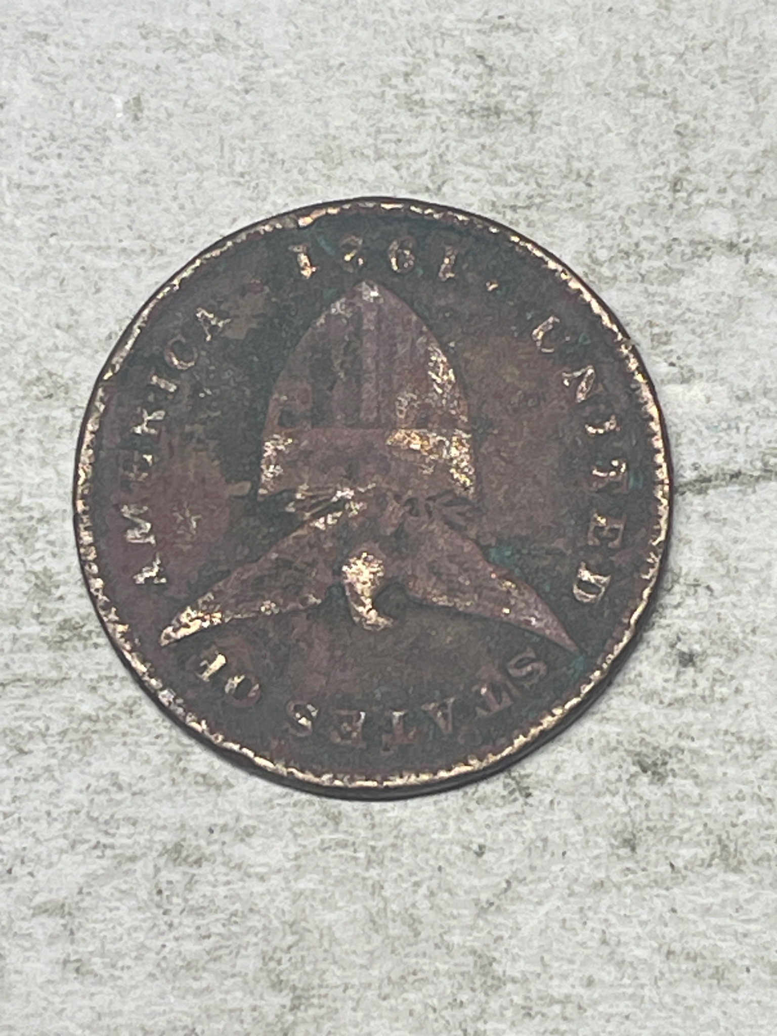 One Centavo — obverse