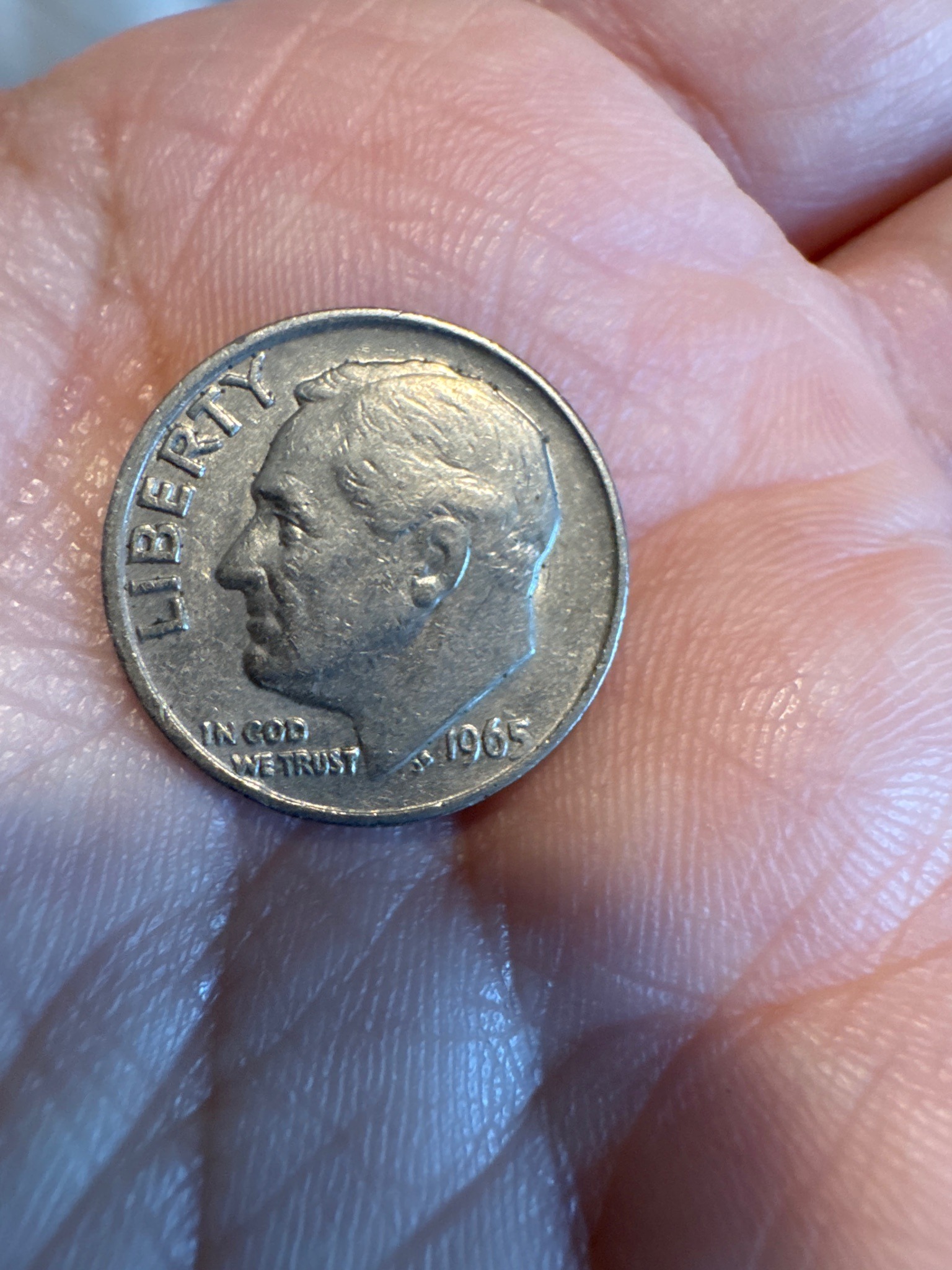 Roosevelt Dime — obverse