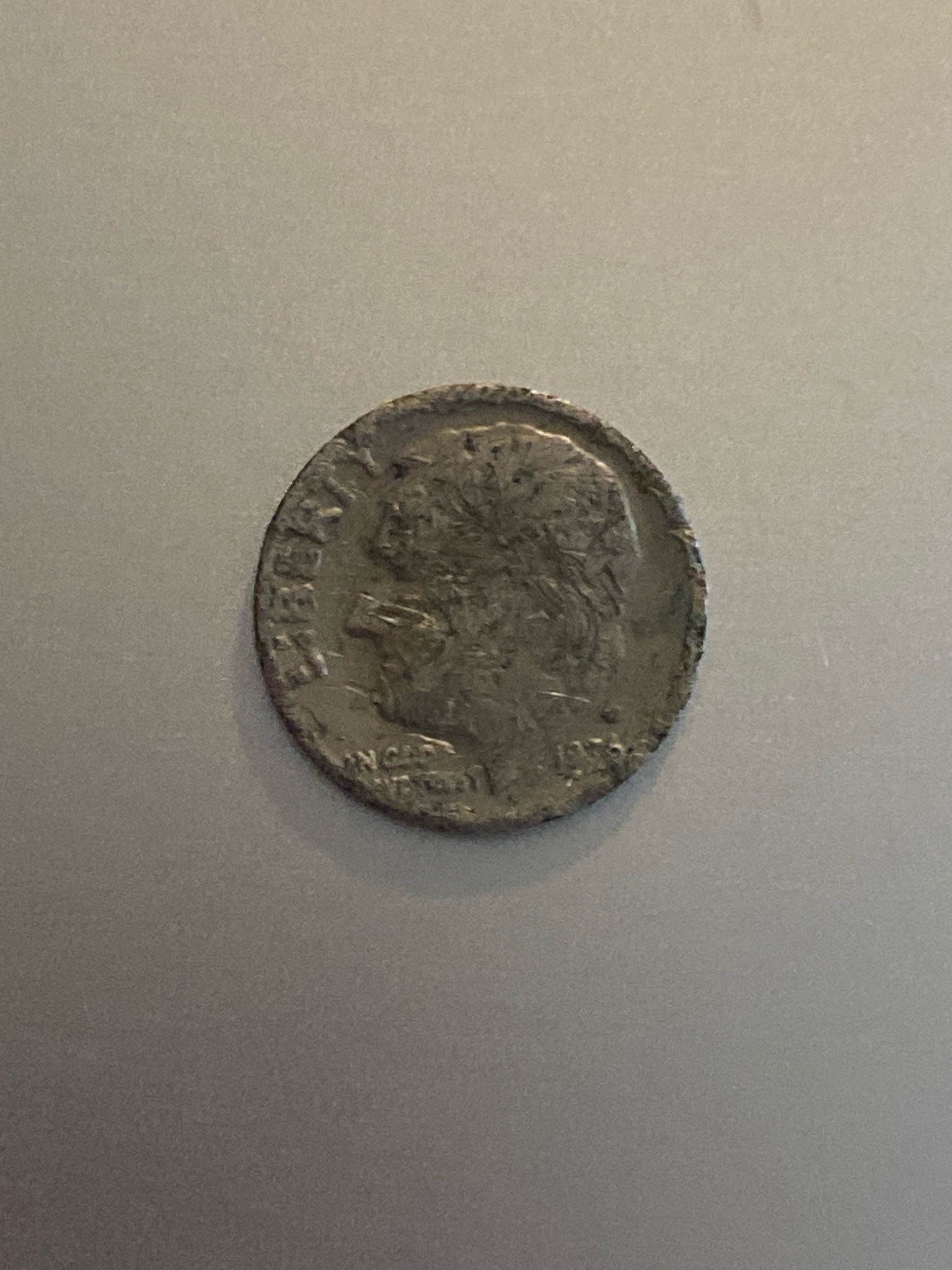 Roosevelt Dime — obverse