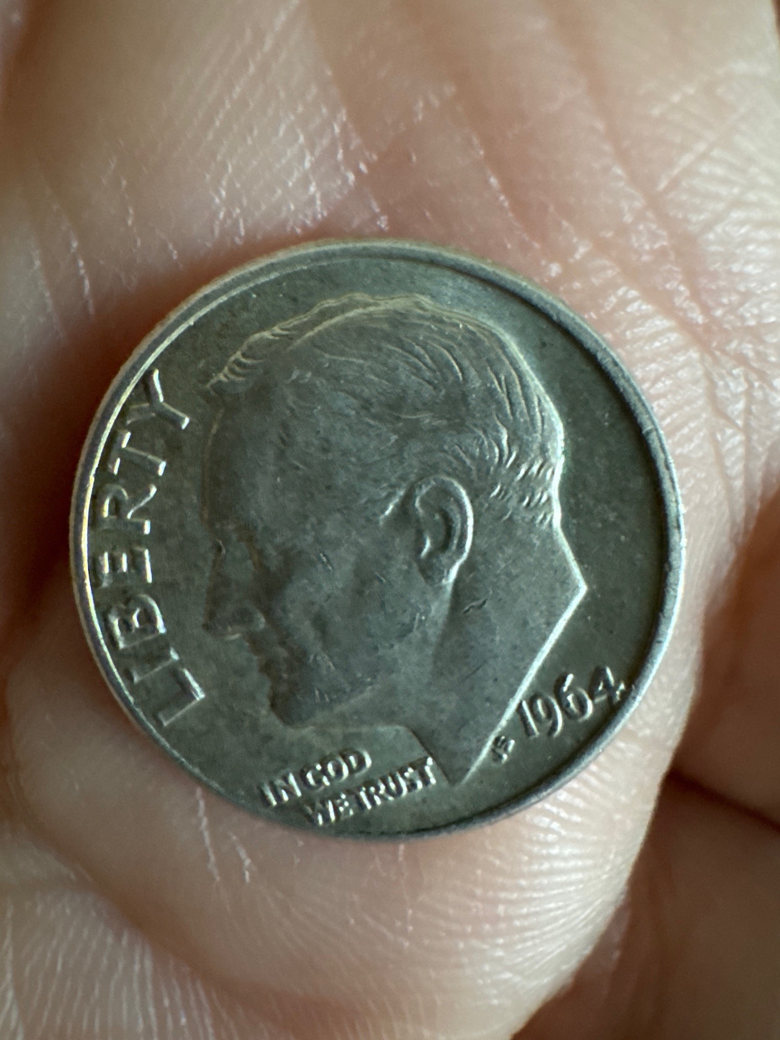 Roosevelt Dime — obverse