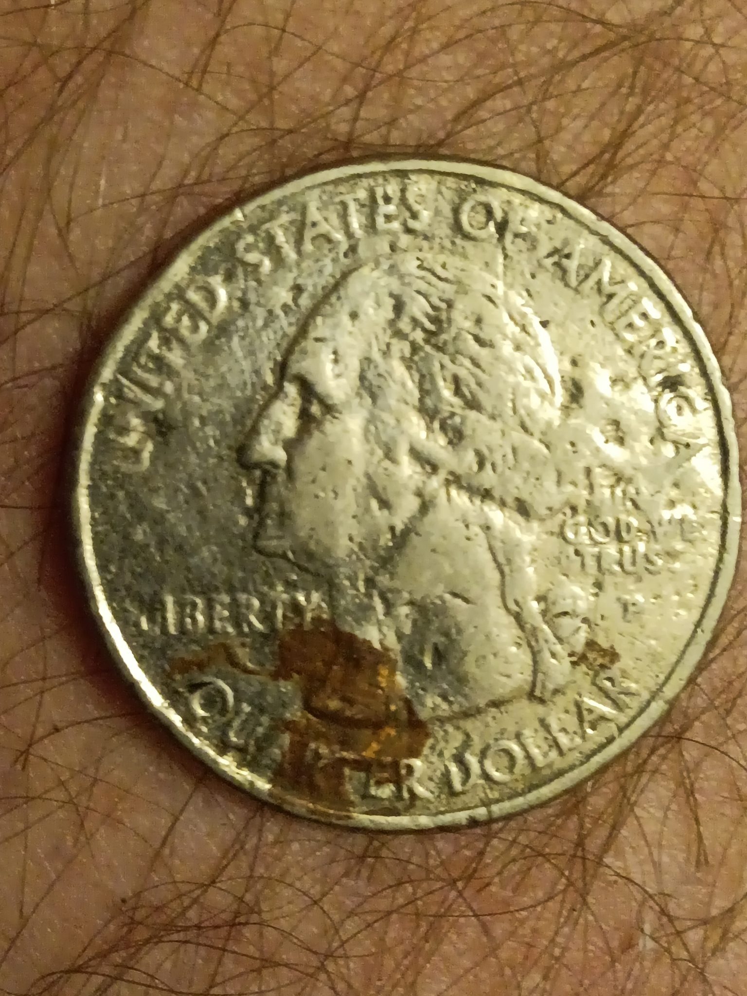 Tennessee State Quarter (Washington Quarter) — obverse