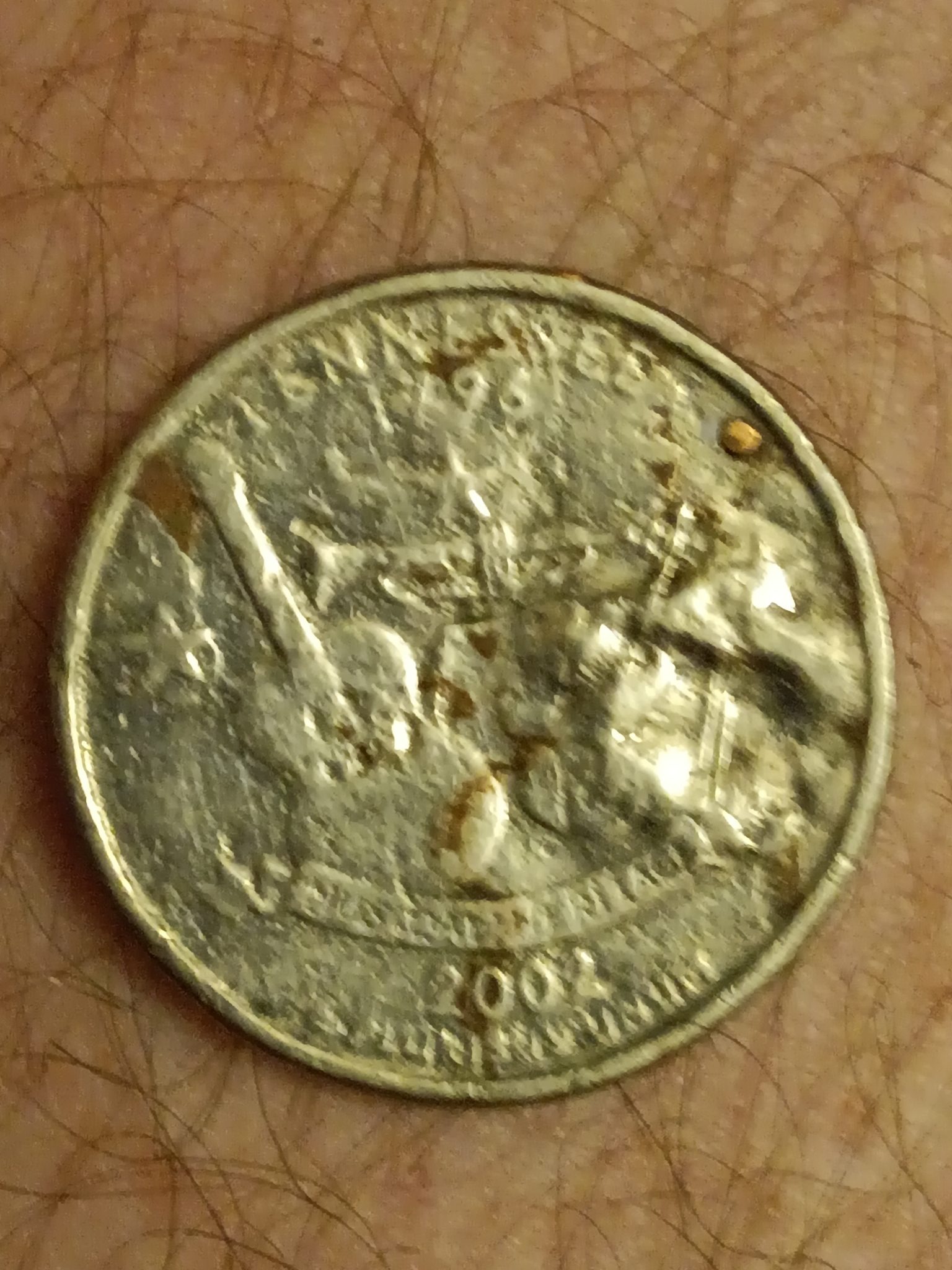 Tennessee State Quarter (Washington Quarter) — reverse