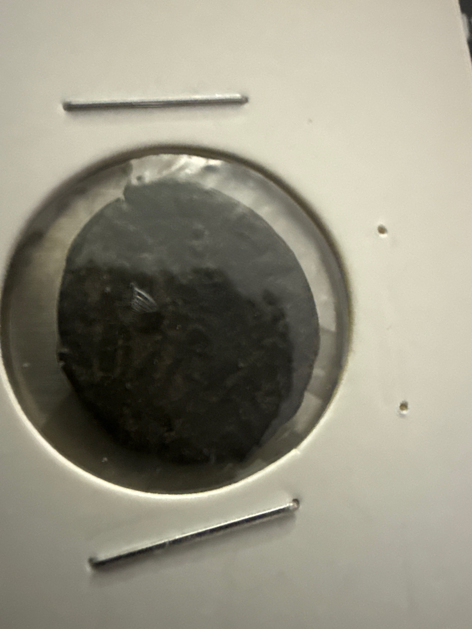 Unidentified Ancient or Medieval Coin (Severely Corroded / Damaged) — reverse
