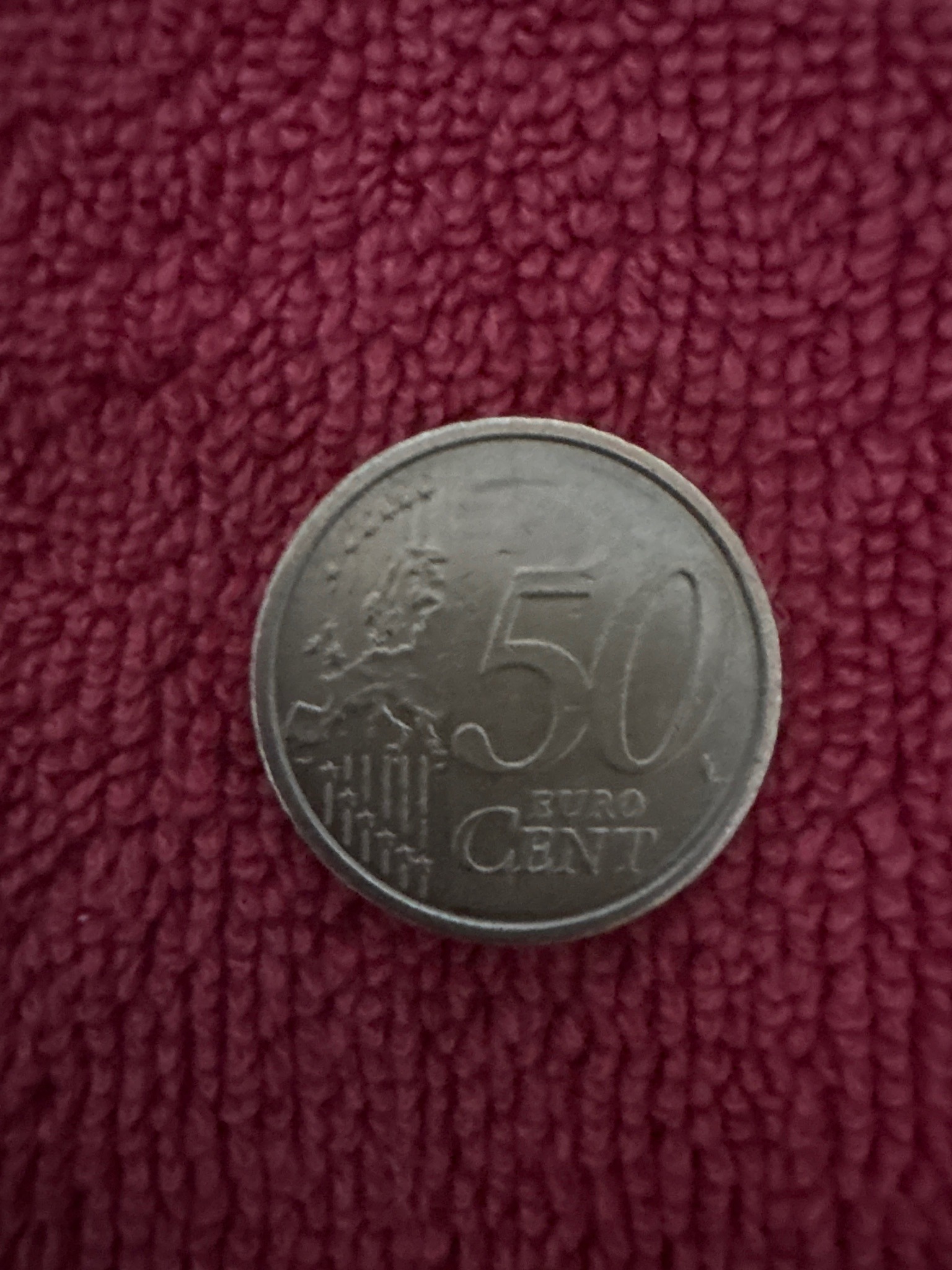 Vatican 50 Euro Cent (Third Series - Pope Francis) — reverse