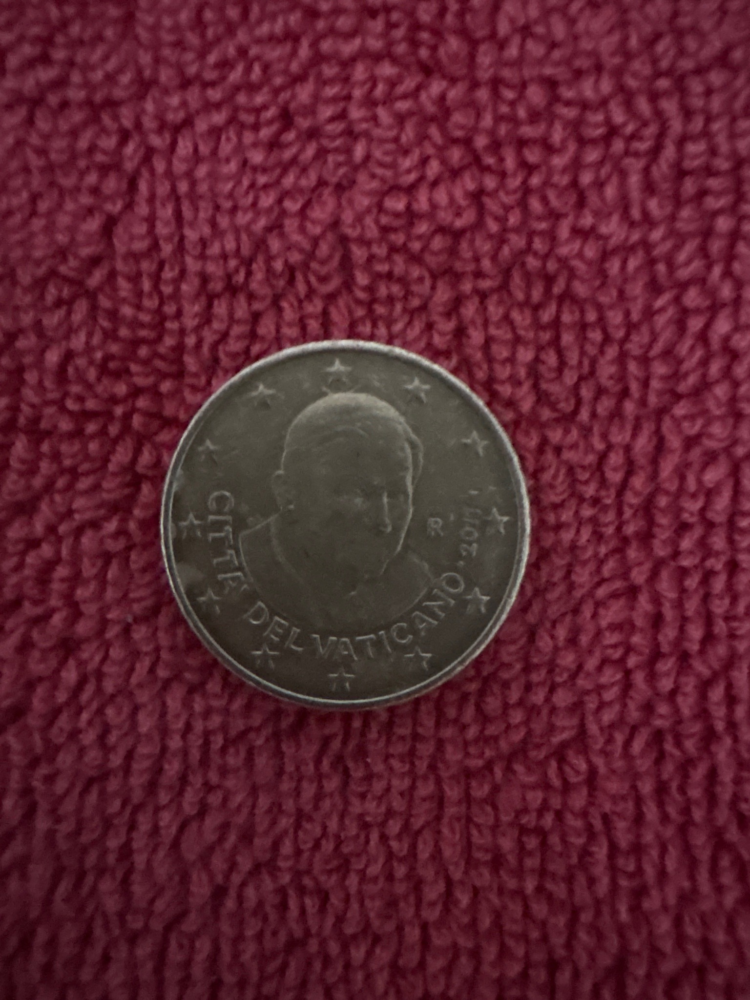 Vatican 50 Euro Cent (Third Series - Pope Francis) — obverse