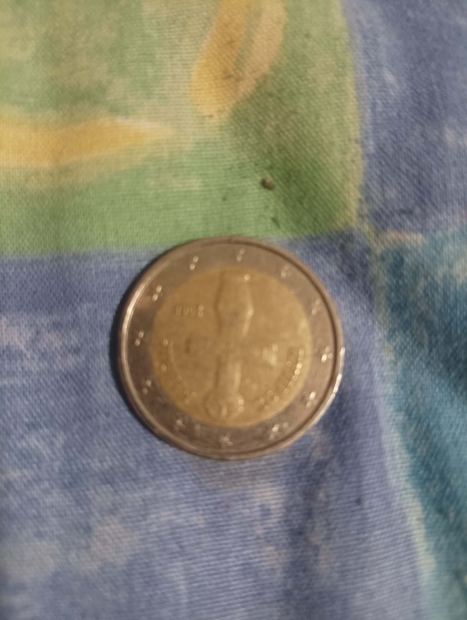 Vatican City 2 Euro Commemorative Coin (World Meeting of Families) — obverse