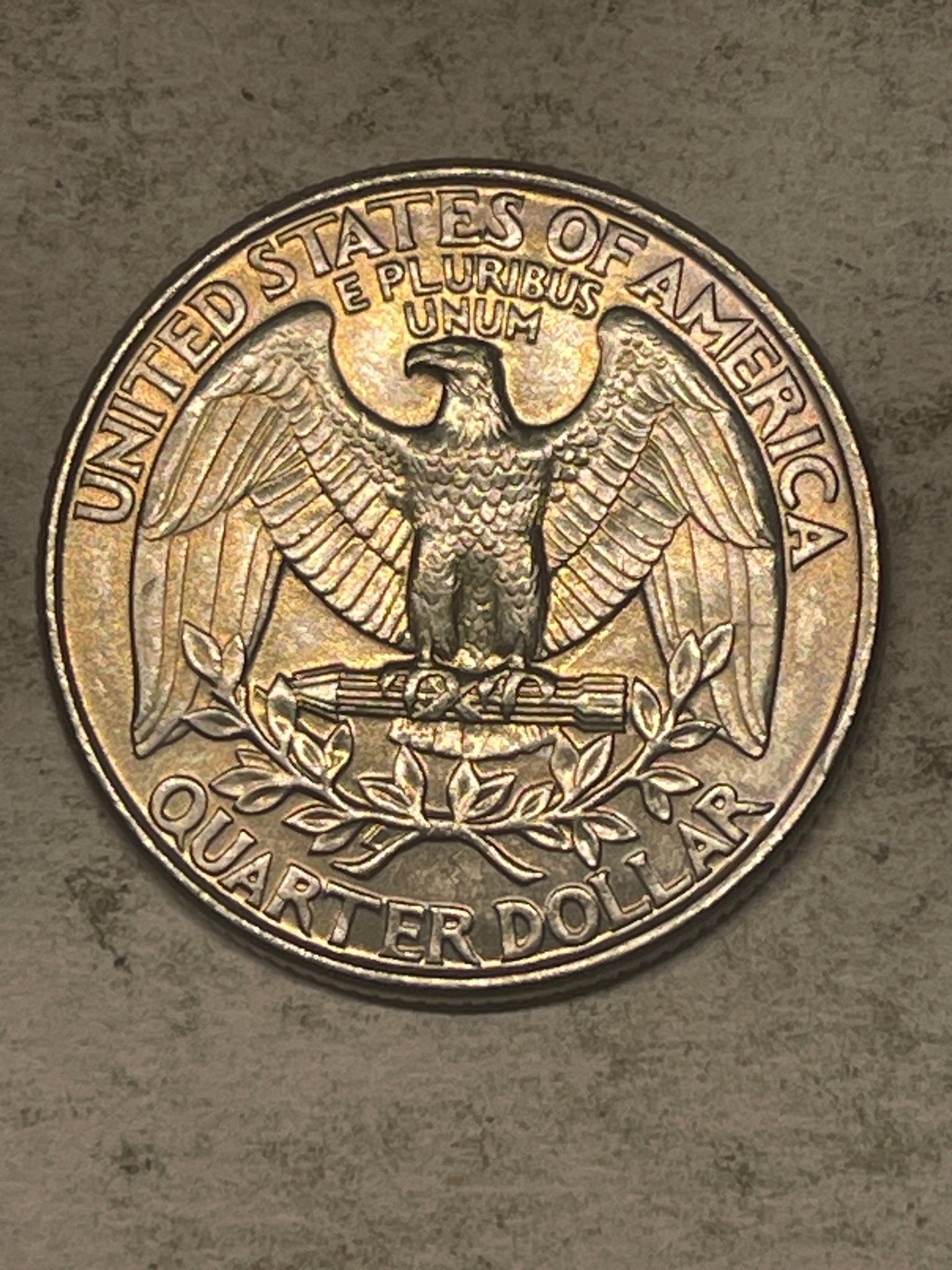 Washington Quarter — reverse